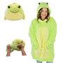Snuggable Blanket Hoodie - Frog